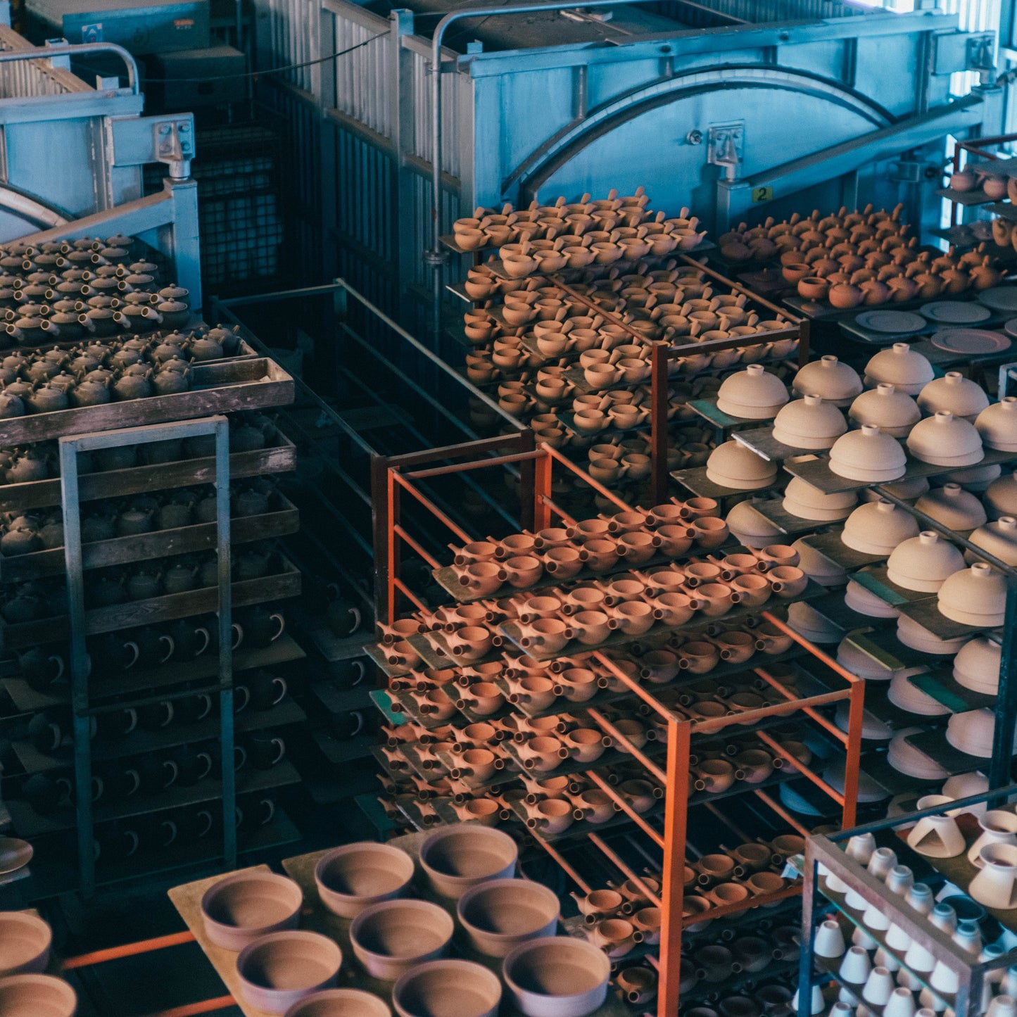 南景製陶園 急須 杏