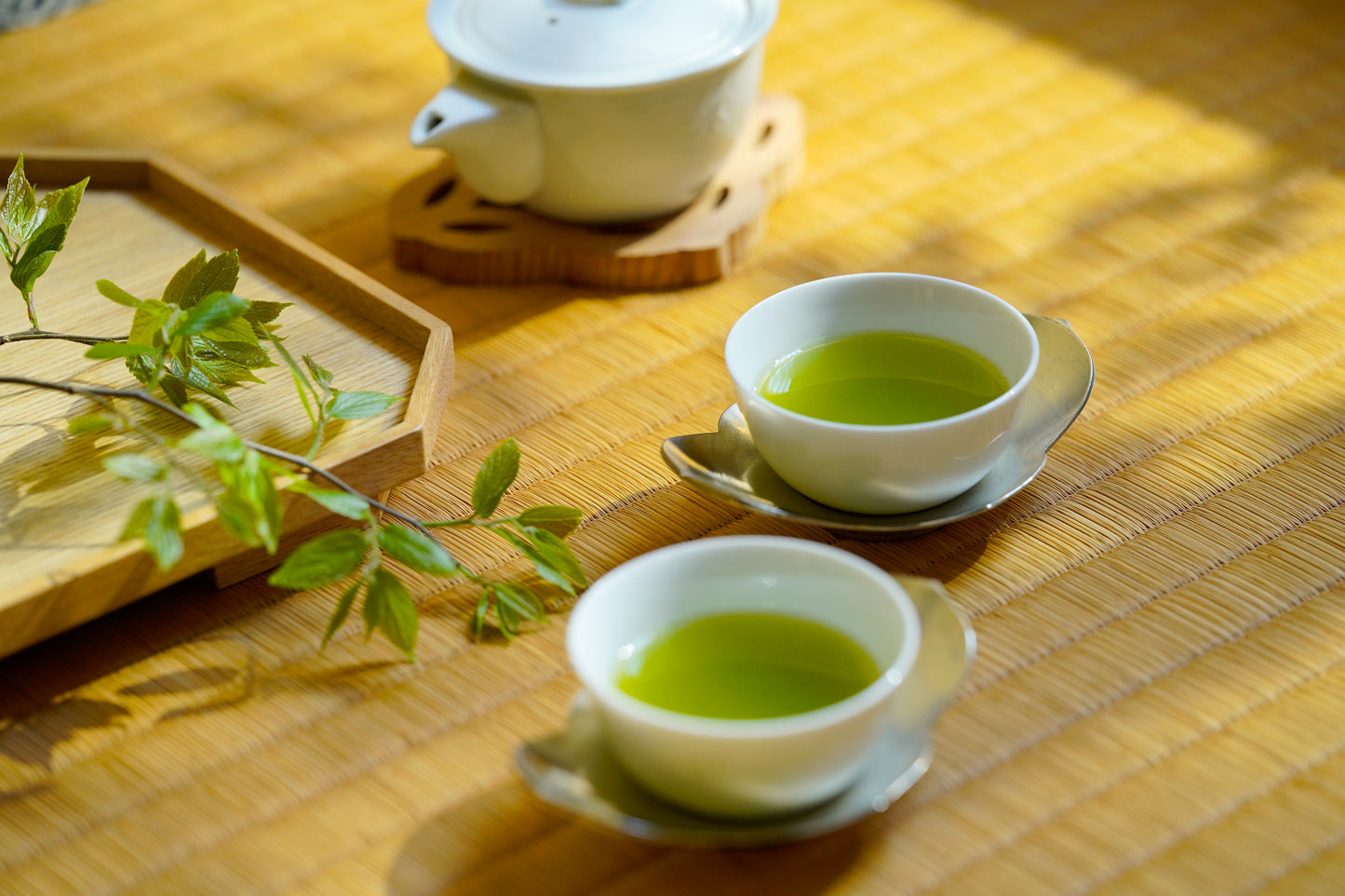 深蒸し茶・飛騨紅茶 袋2本セット