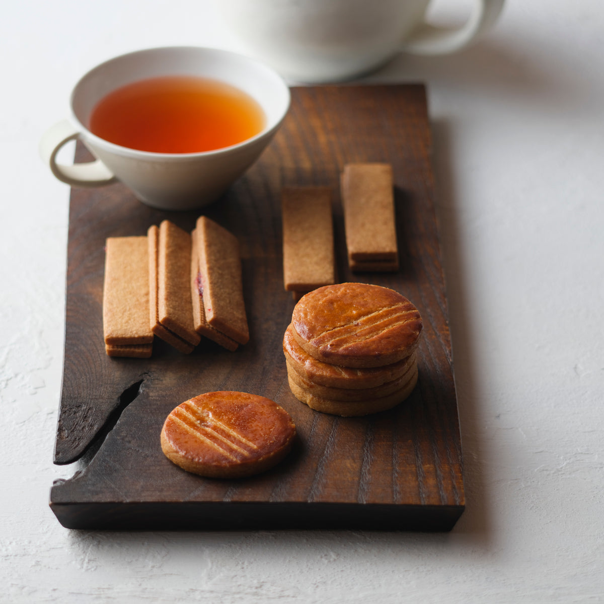 INFINI＆なべしま銘茶　サブレとお茶のセット