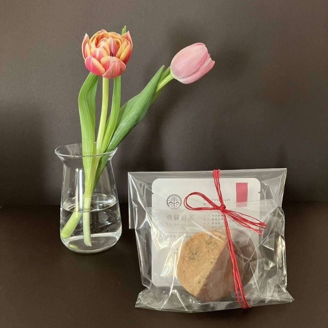 【ご予約受付中】バレンタインプチギフト- Desserts & Chocolate Pino×なべしま銘茶