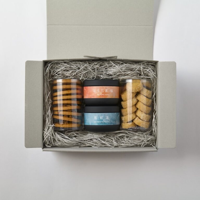 【追加販売】12月15日～発送　 INFINI＆なべしま銘茶　サブレとお茶のセット