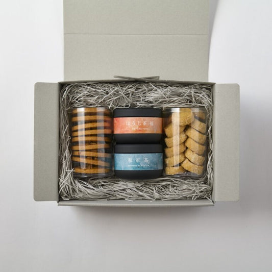 【追加販売】12月15日～発送　 INFINI＆なべしま銘茶　サブレとお茶のセット