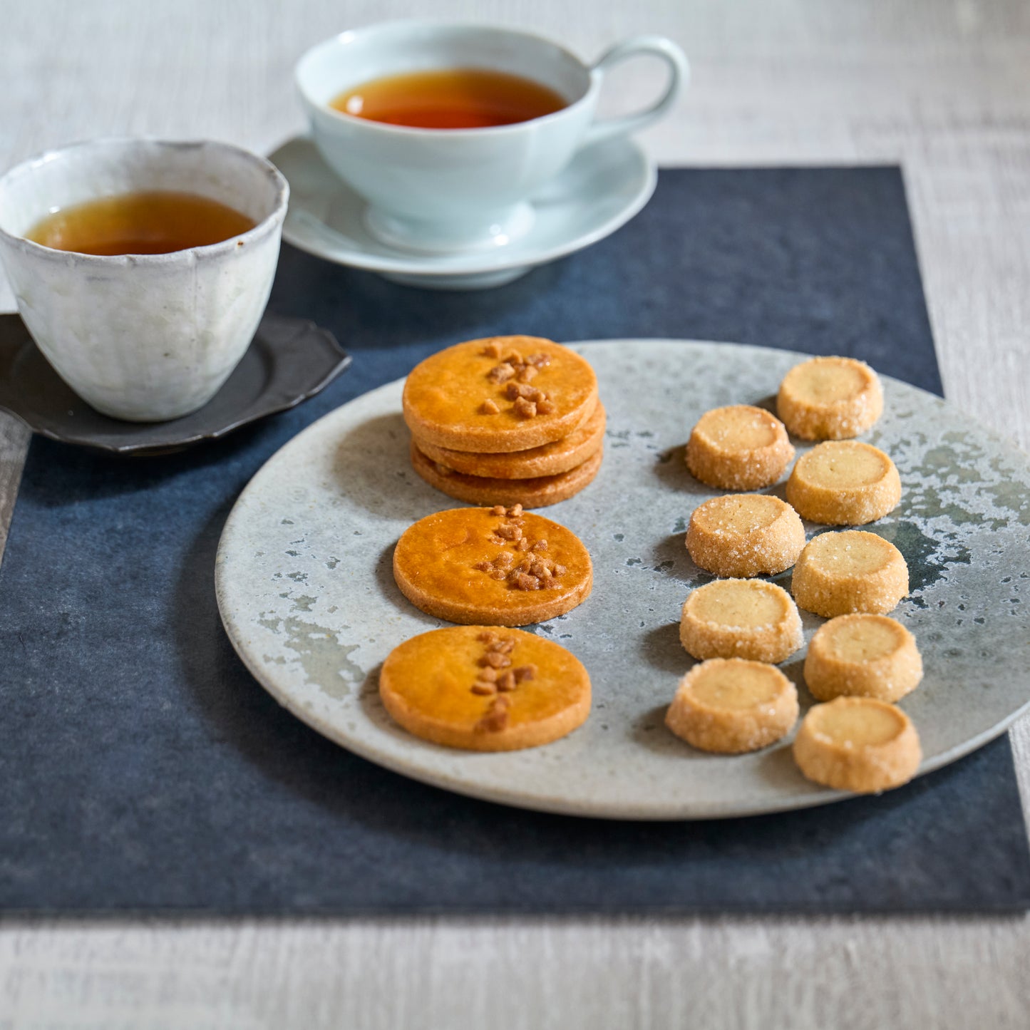 SOLD OUT!! INFINI＆なべしま銘茶　サブレとお茶のセット