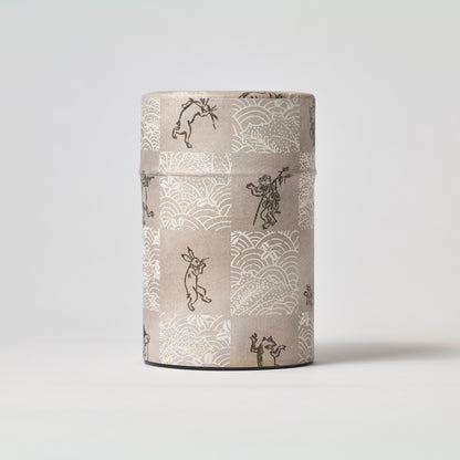 高級煎茶　和紙缶２本セット